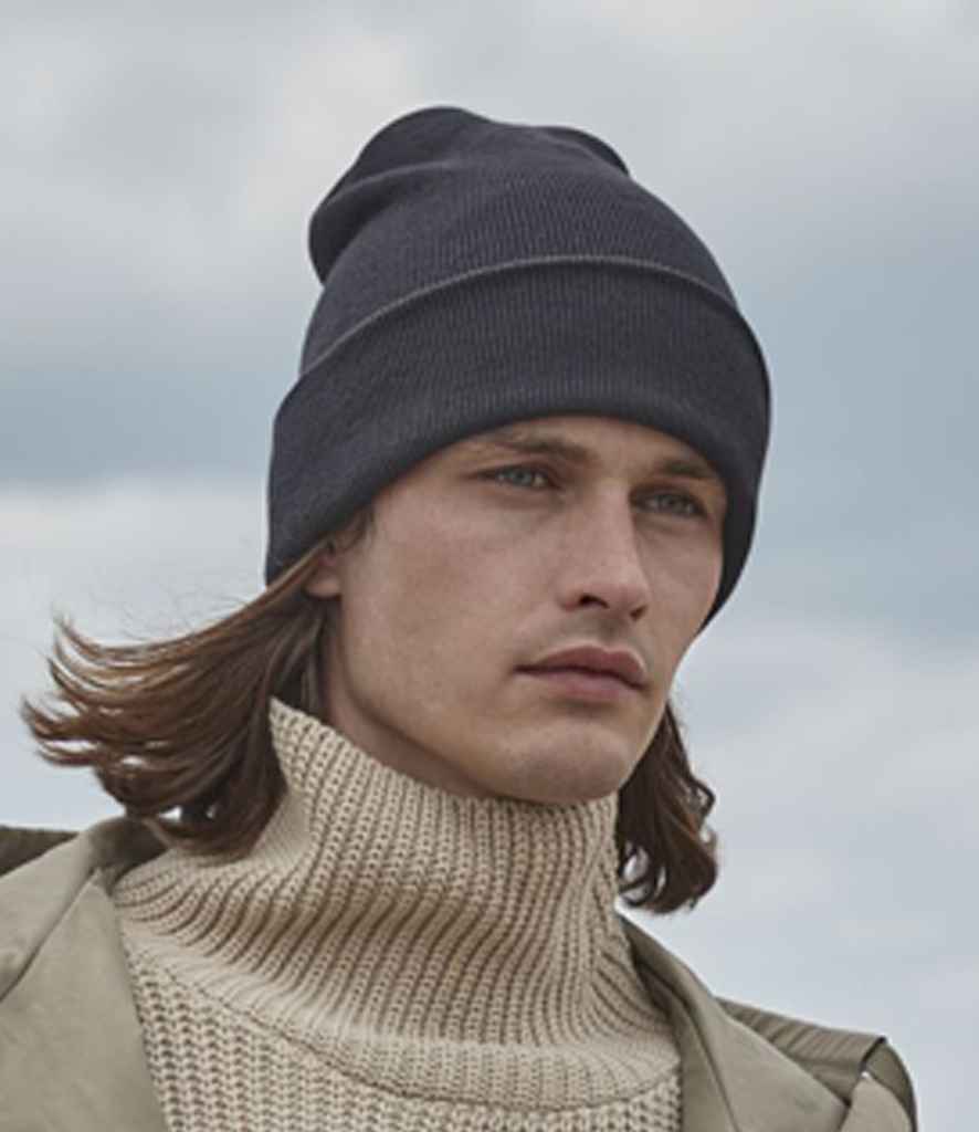 Beechfield Recycled Original Cuffed Beanie - Graphite Grey