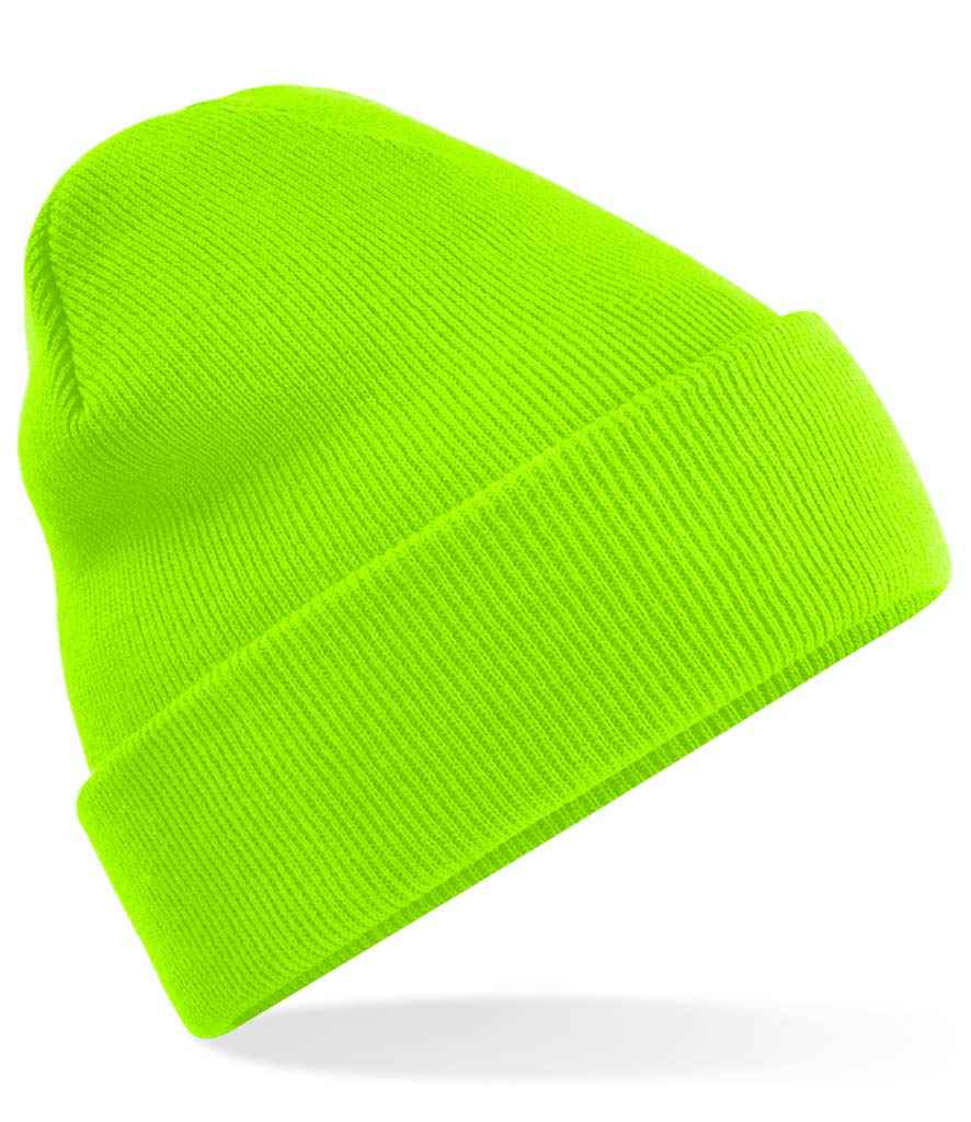 Beechfield Original Cuffed Beanie - Fluorescent Green