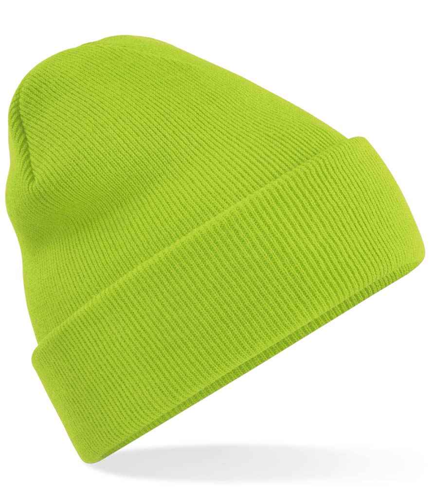 Beechfield Original Cuffed Beanie - Lime Green