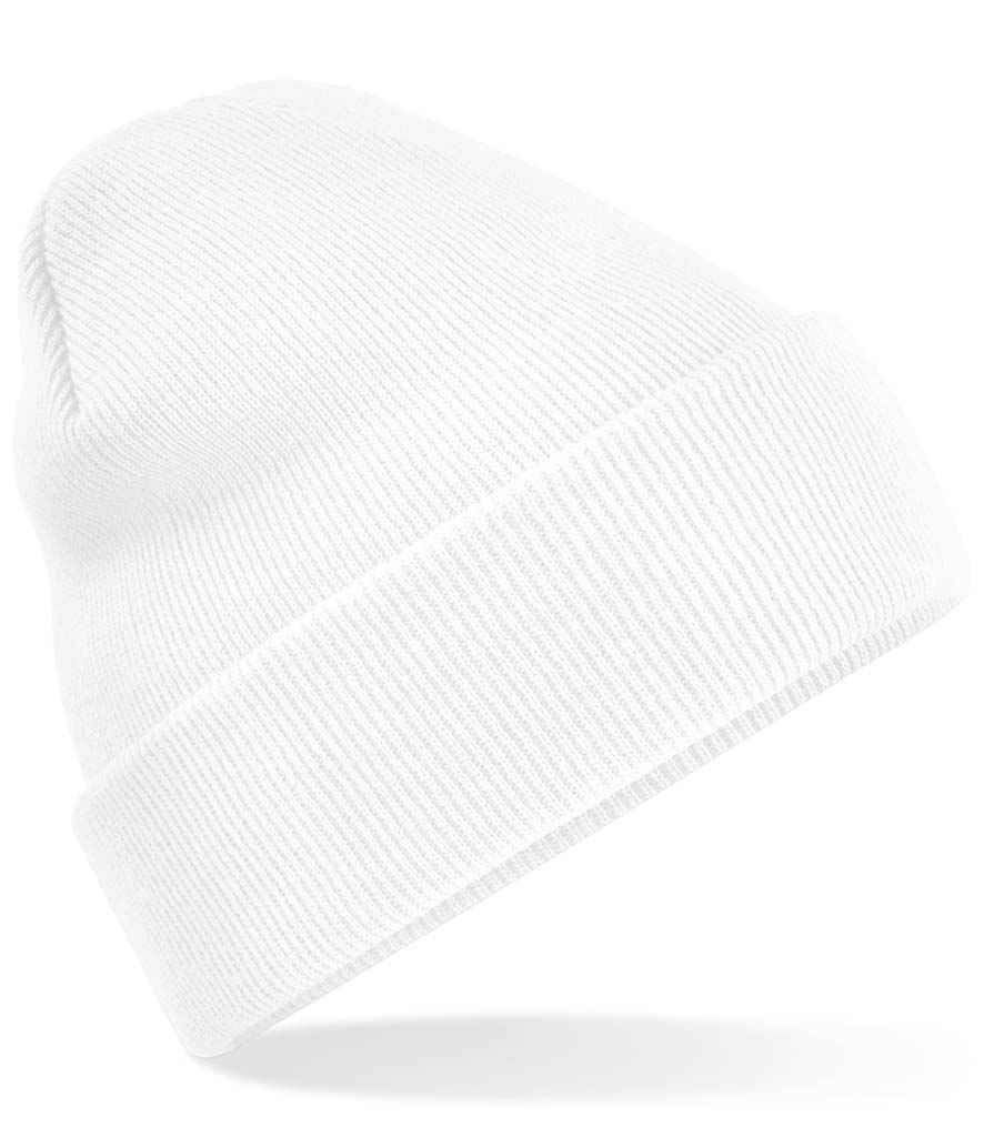 Beechfield Original Cuffed Beanie - White