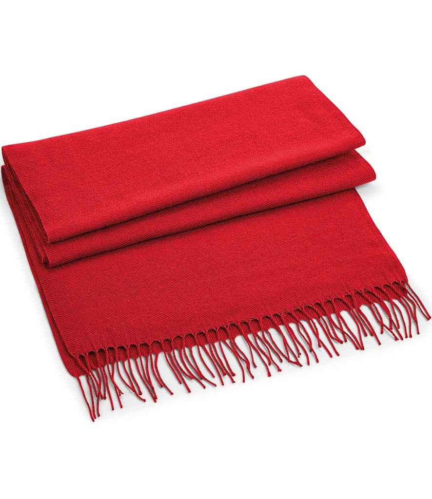 Beechfield Classic Woven Scarf - Classic Red