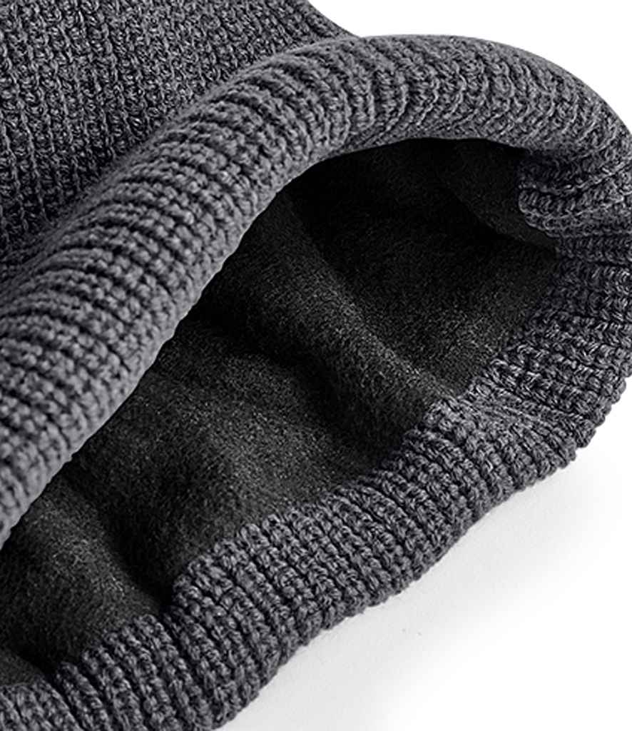 Beechfield Water Repellent Thermal Elements Beanie - Black
