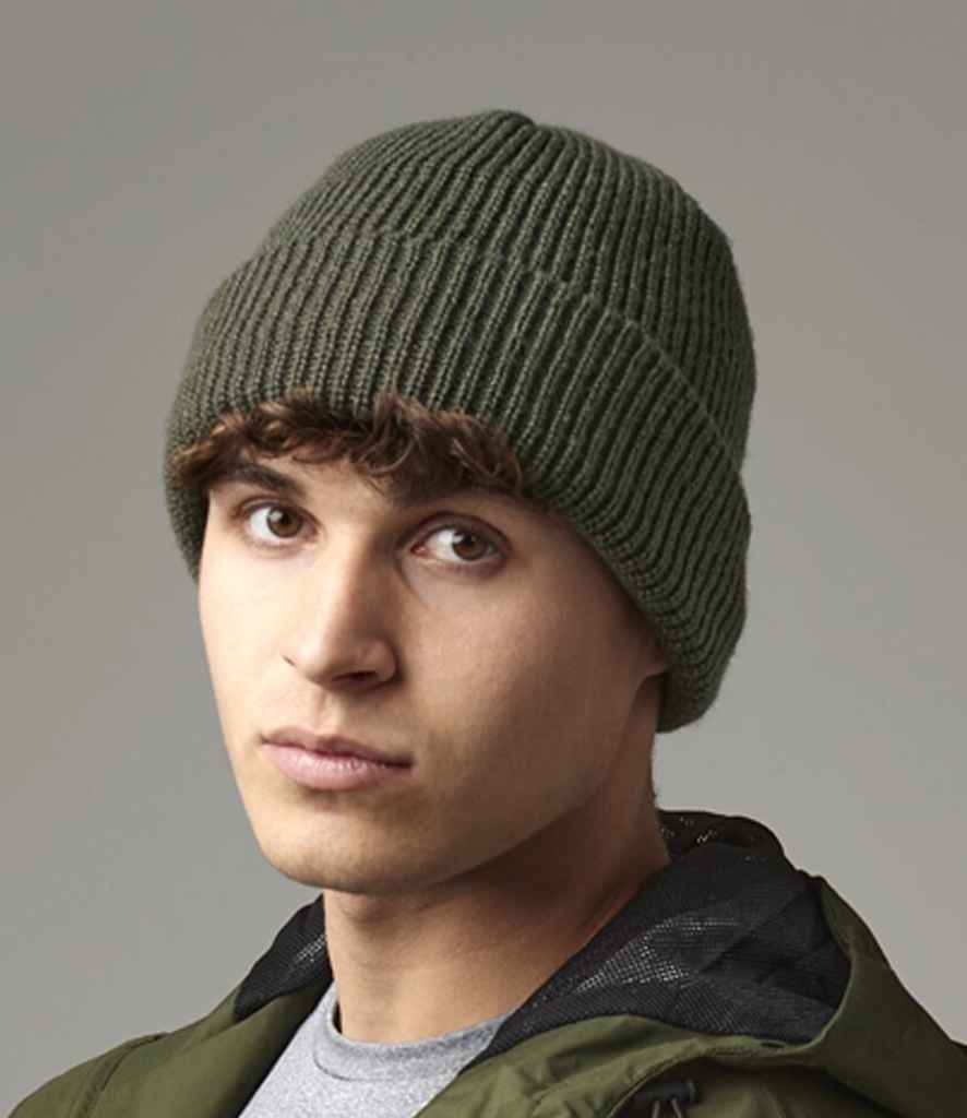 Beechfield Water Repellent Thermal Elements Beanie - Olive Green