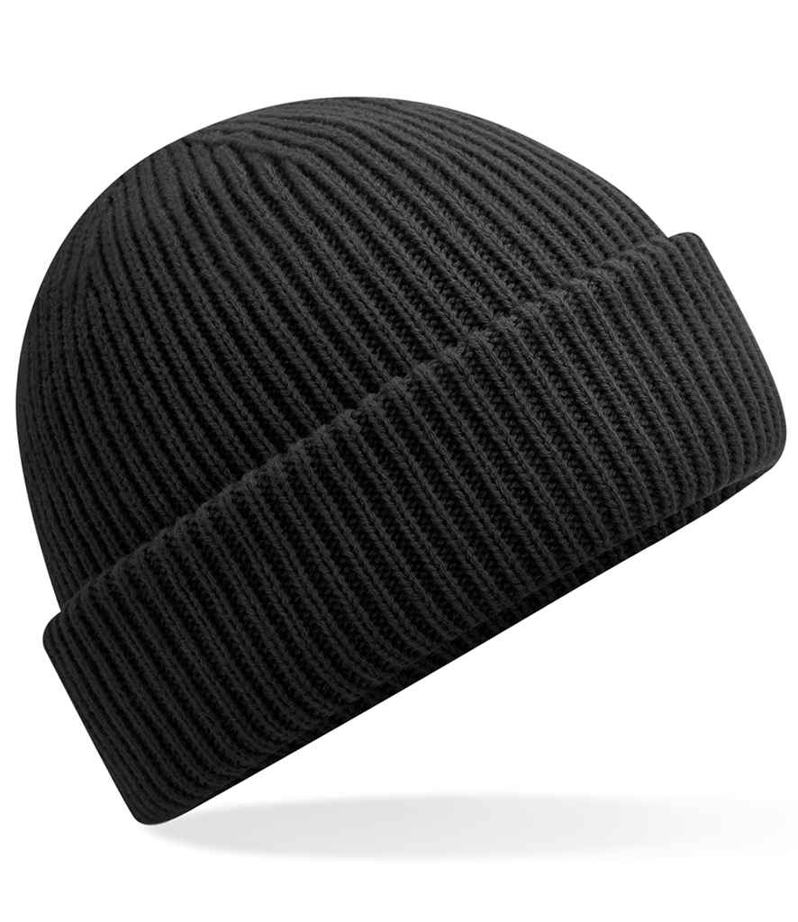 Beechfield Recycled Wind Resistant Breathable Elements Beanie - Black