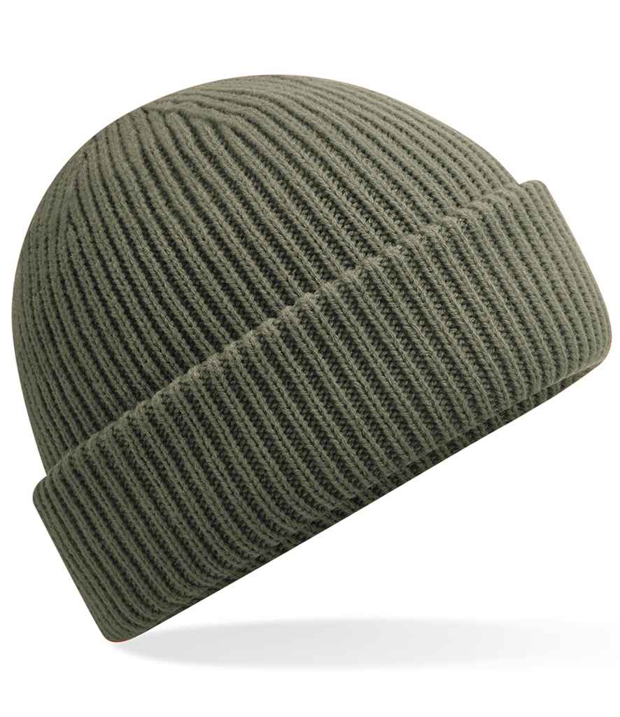 Beechfield Recycled Wind Resistant Breathable Elements Beanie - Olive Green