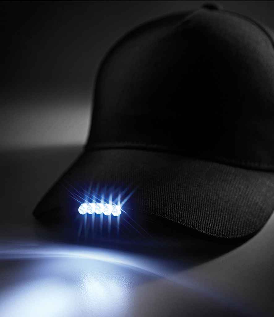Beechfield LED Light Cap - Black