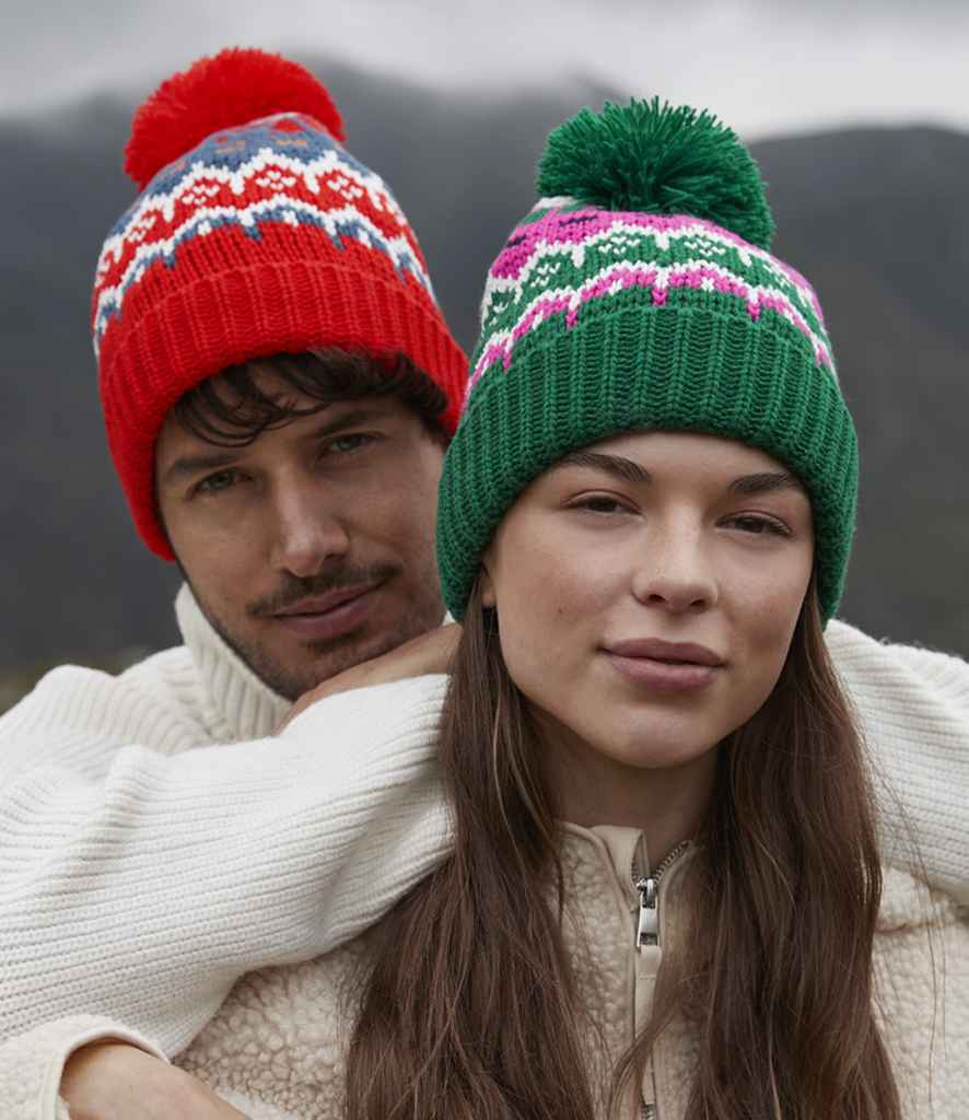 Beechfield Retro Ski Beanie - Alpine Lodge