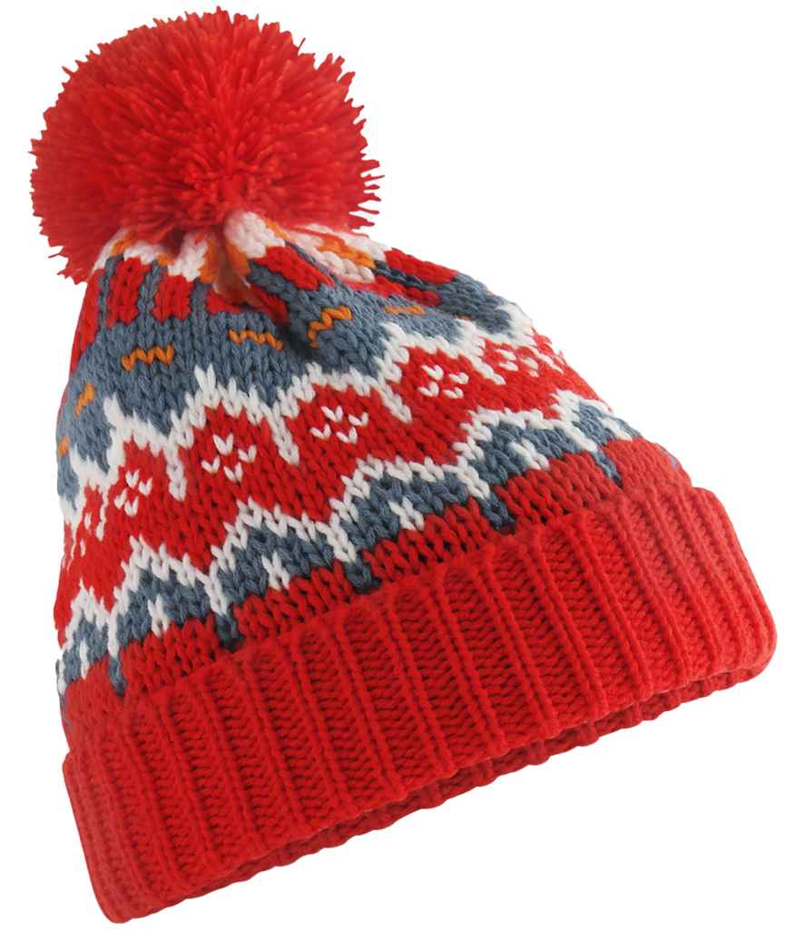 Beechfield Retro Ski Beanie - Alpine Racer