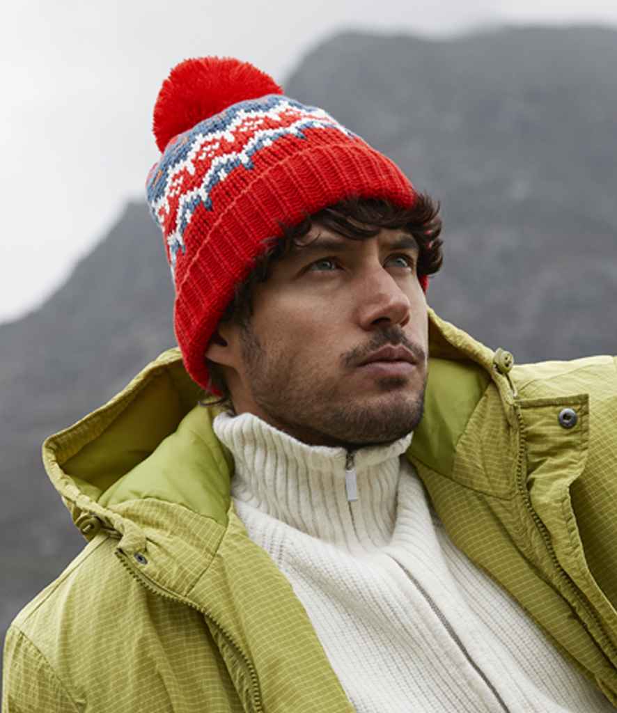 Beechfield Retro Ski Beanie - Alpine Racer