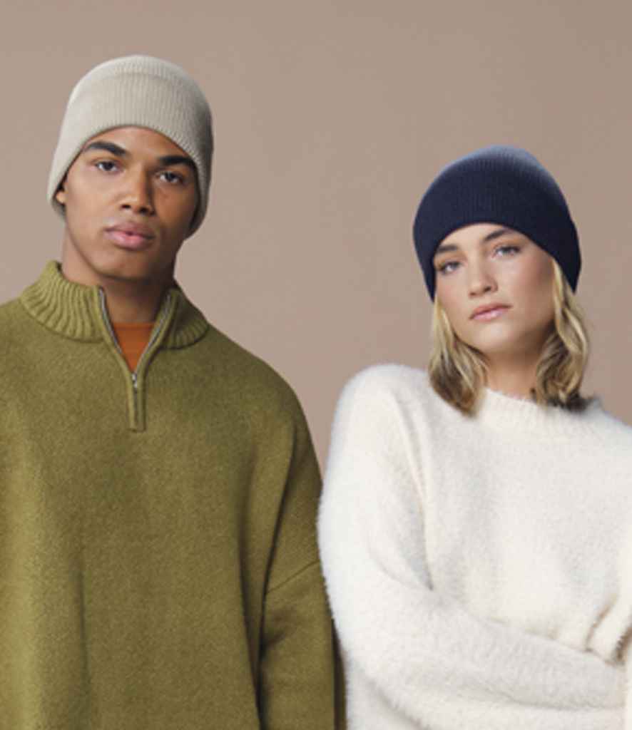 Beechfield Dip Dye Beanie - Navy Dip Dye