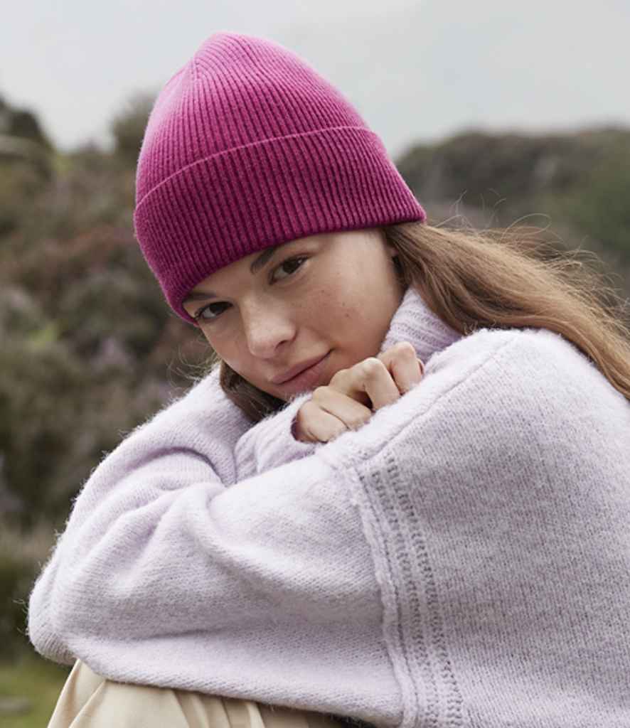 Beechfield Dip Dye Beanie - Pink Dip Dye