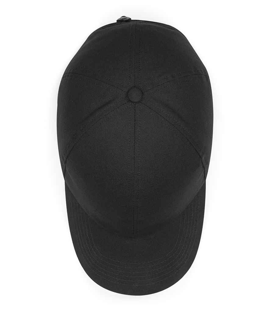Beechfield Organic Cotton 6 Panel Cap - Black
