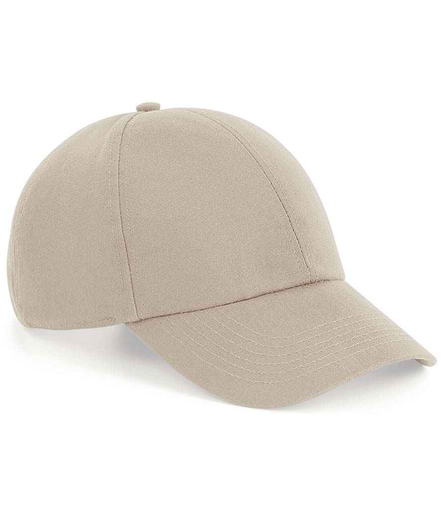 Beechfield Organic Cotton 6 Panel Cap - Sand