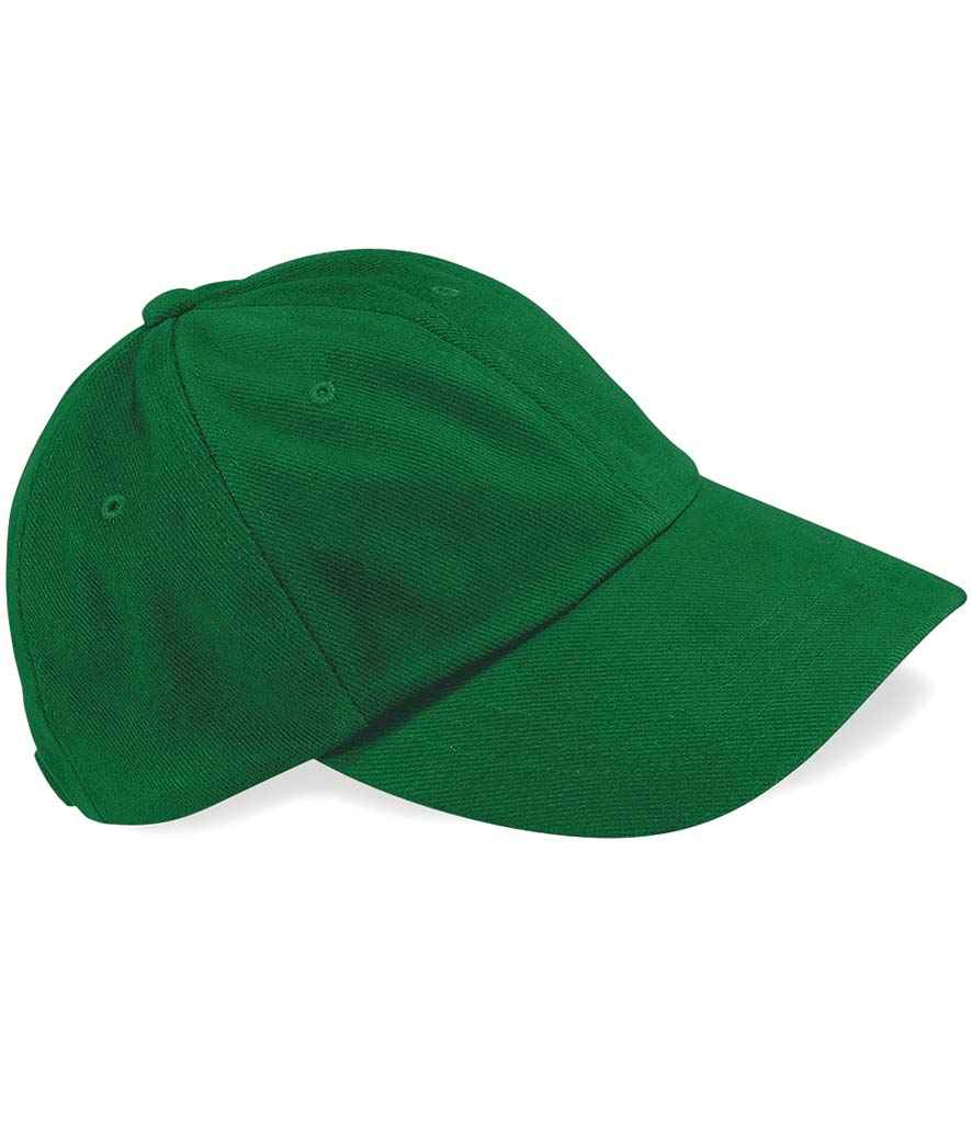 Beechfield Heavy Brushed Low Profile Cap - Forest Green