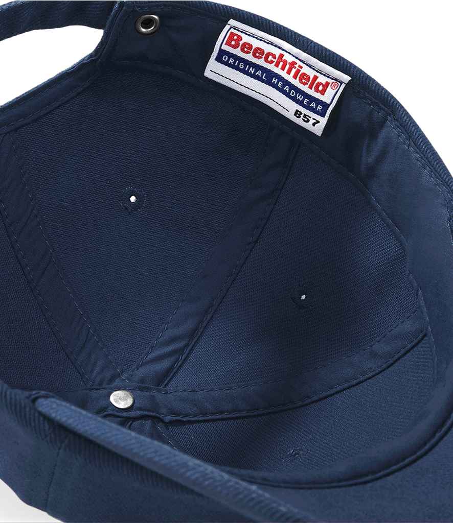 Beechfield Heavy Brushed Low Profile Cap - French Navy