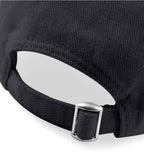 Beechfield Low Profile Heavy Cotton Drill Cap - Black