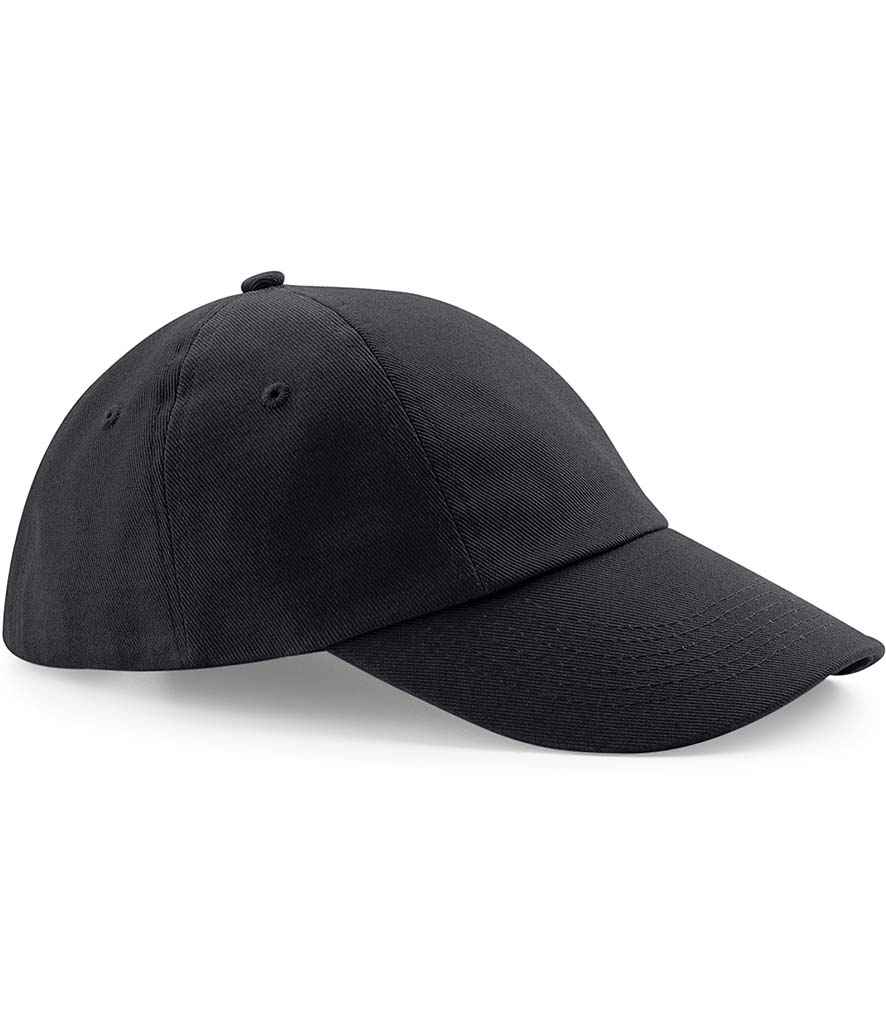 Beechfield Low Profile Heavy Cotton Drill Cap - Black