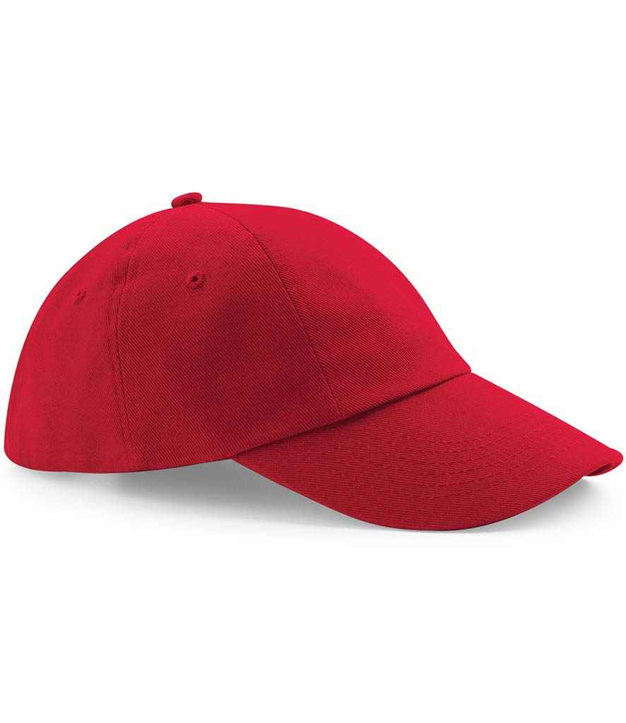Beechfield Low Profile Heavy Cotton Drill Cap - Classic Red
