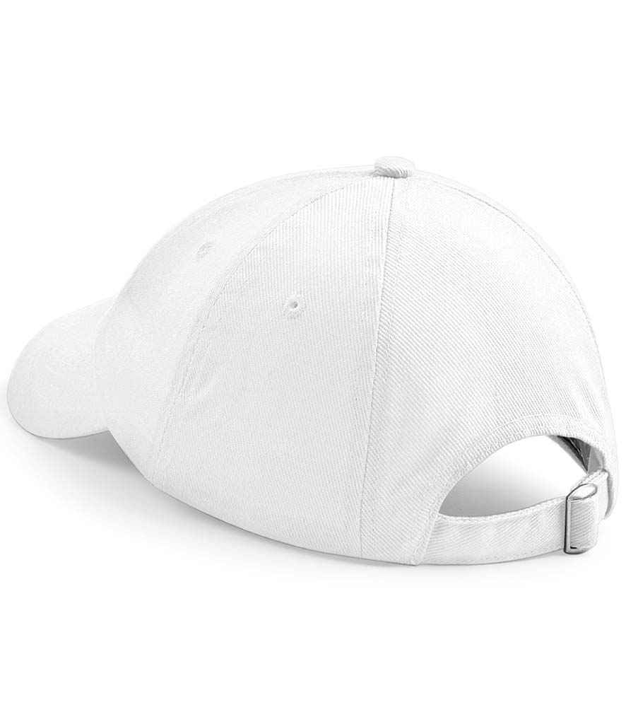 Beechfield Low Profile Heavy Cotton Drill Cap - White