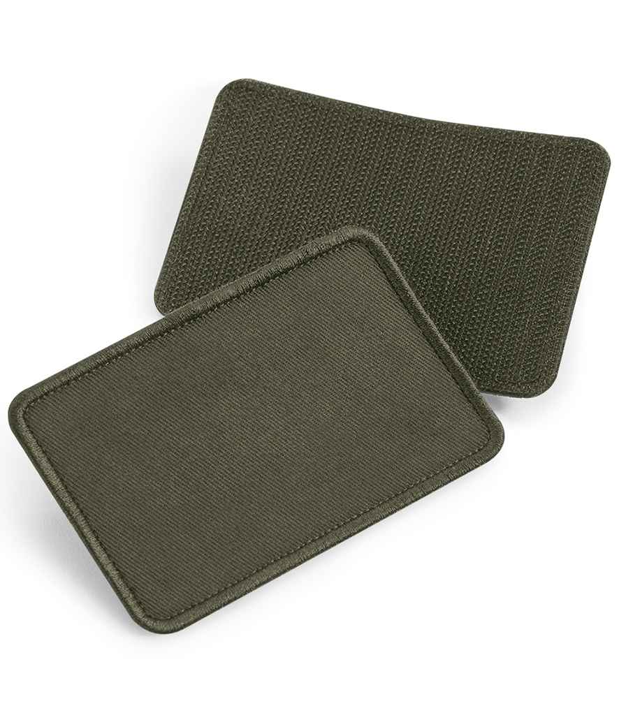 Beechfield Removable Cotton Patch - Military Green