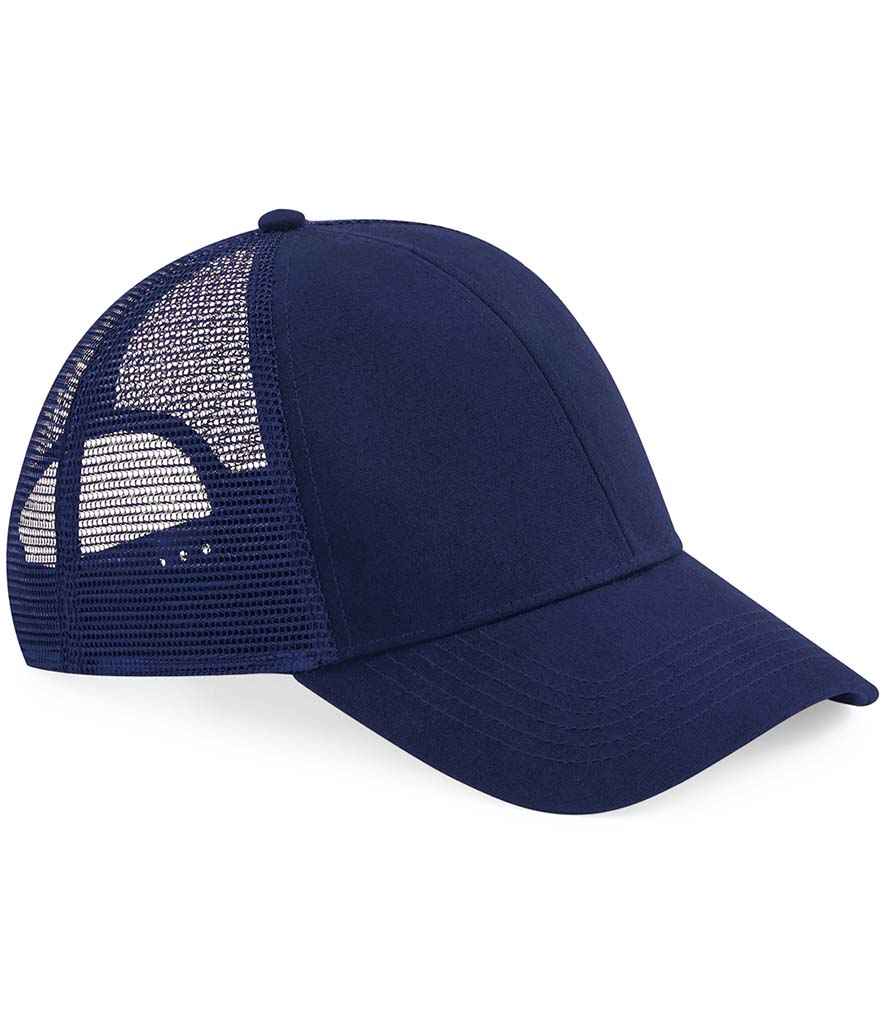 Beechfield Organic Cotton Trucker Cap - Oxford Navy