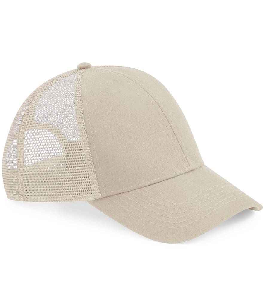 Beechfield Organic Cotton Trucker Cap - Sand