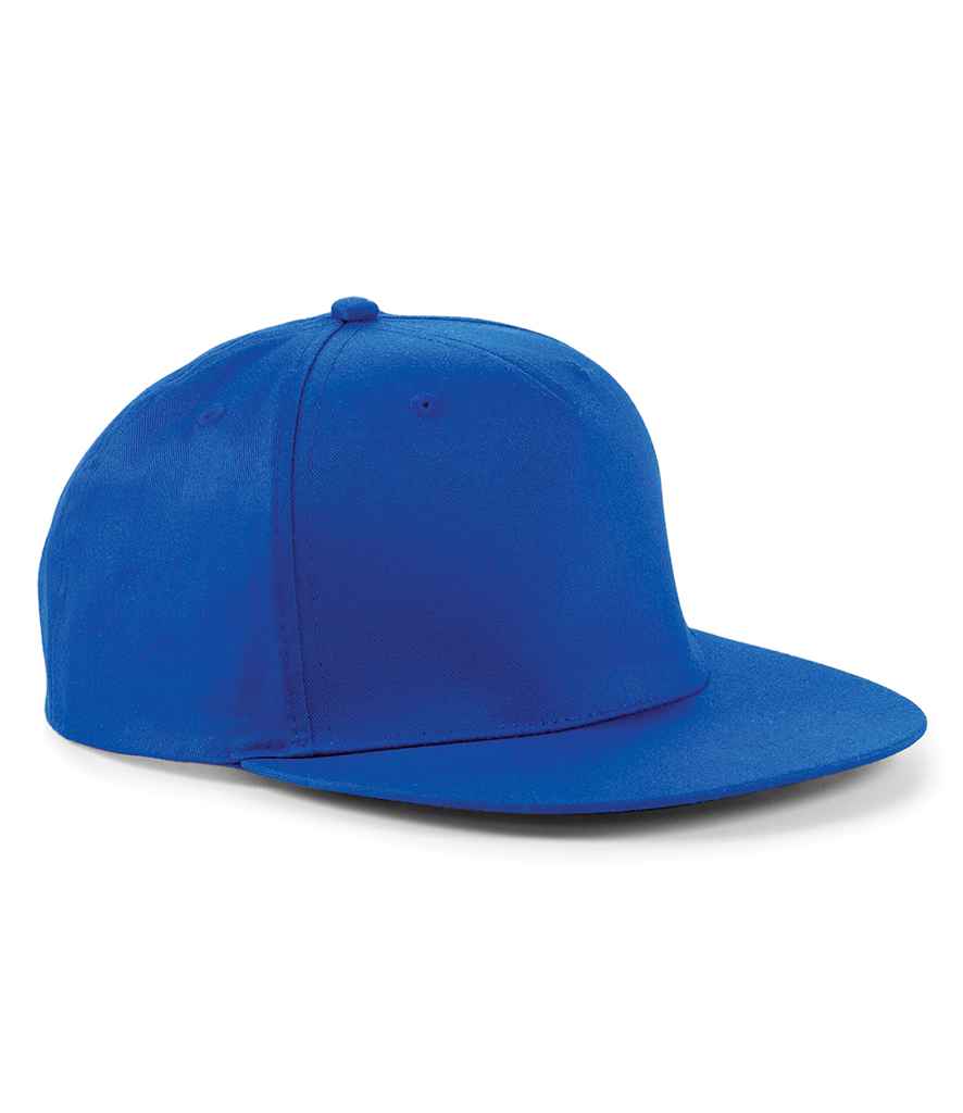 Beechfield 5 Panel Snapback Rapper Cap - Bright Royal