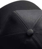 Beechfield Youth Snapback Cap - Black/Black
