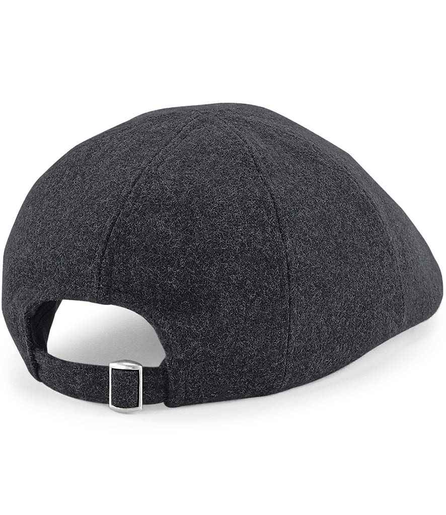 Beechfield Melton Wool Ivy Cap - Charcoal Marl