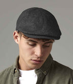 Beechfield Melton Wool Ivy Cap - Charcoal Marl