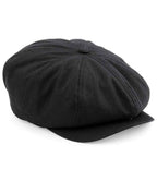 Beechfield Newsboy Cap - Black