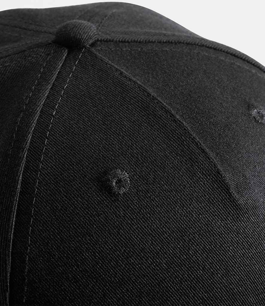 Beechfield Organic Cotton 5 Panel Cap - Black
