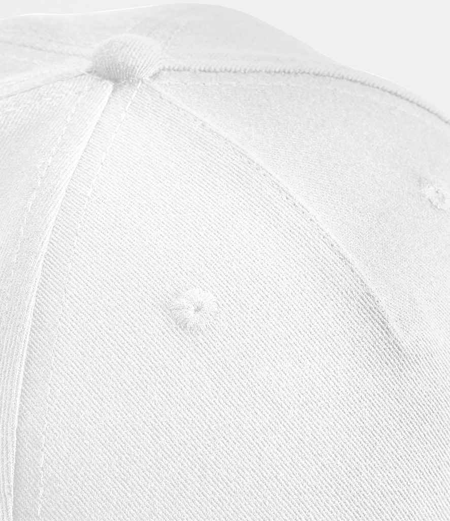 Beechfield Organic Cotton 5 Panel Cap - White