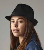 Beechfield Fedora - Black