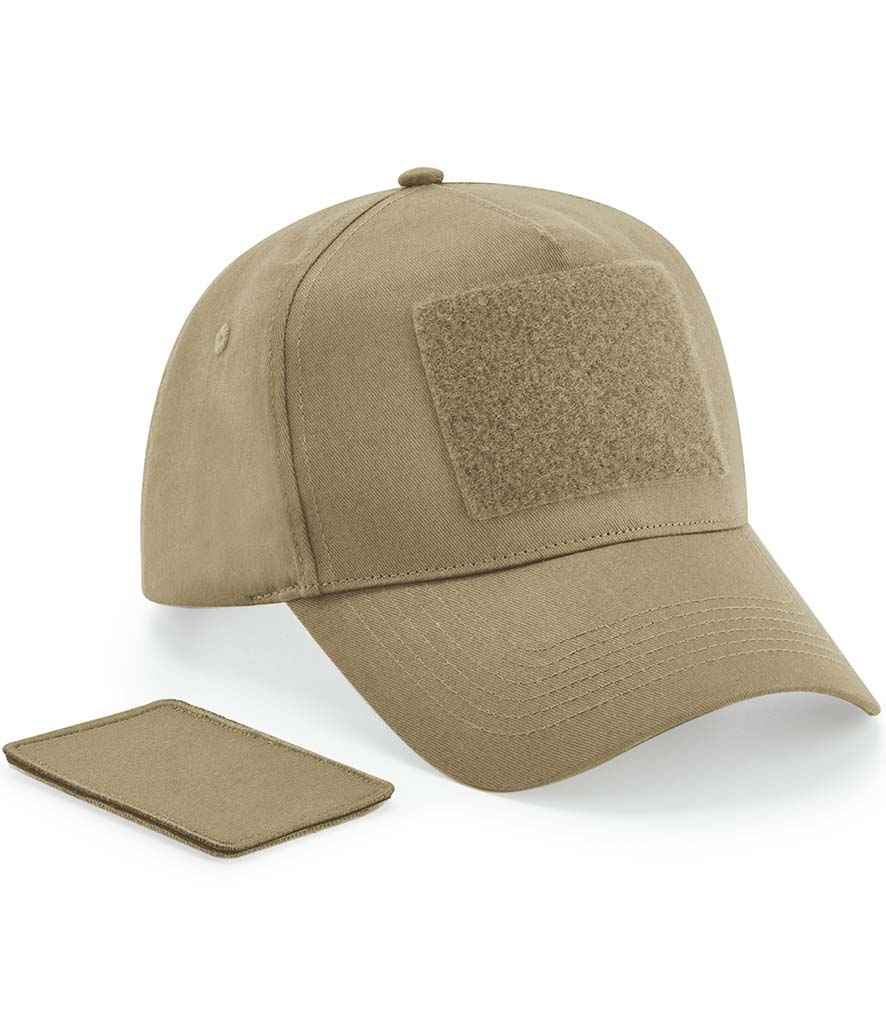 Beechfield Removable Patch 5 Panel Cap - Desert Sand