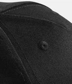 Beechfield Kids Organic Cotton 5 Panel Cap - Black
