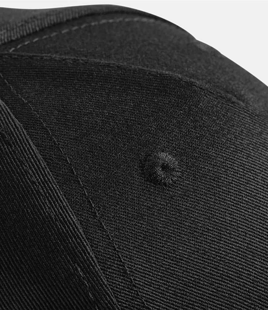 Beechfield Kids Organic Cotton 5 Panel Cap - Black