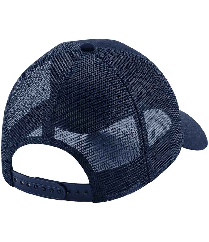 Beechfield Patch Snapback Trucker Cap - French Navy