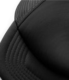Beechfield Vintage Snapback Trucker Cap - Black/Black