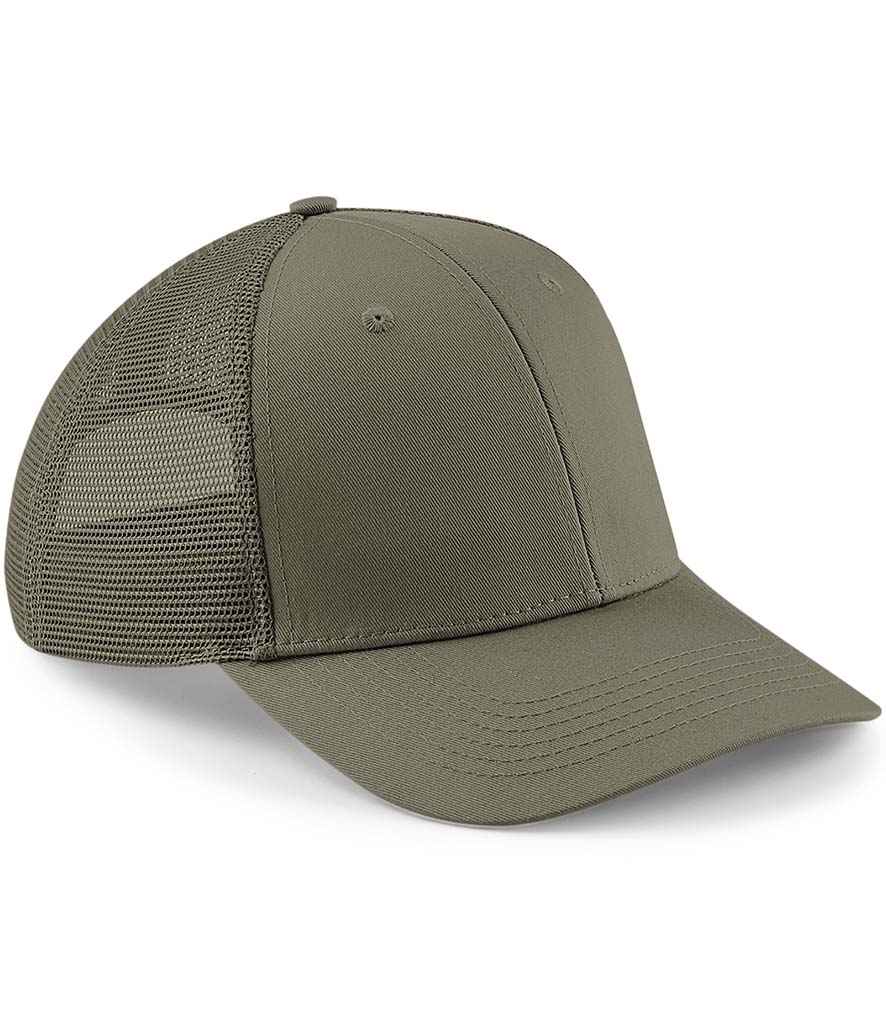 Beechfield Urbanwear Trucker Cap - Olive Green