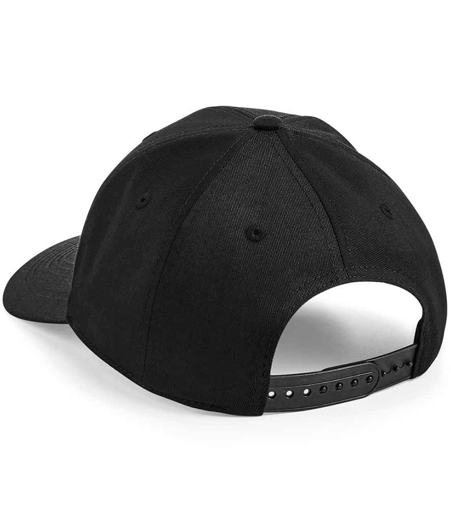 Beechfield Urbanwear 6 Panel Snapback Cap - Black