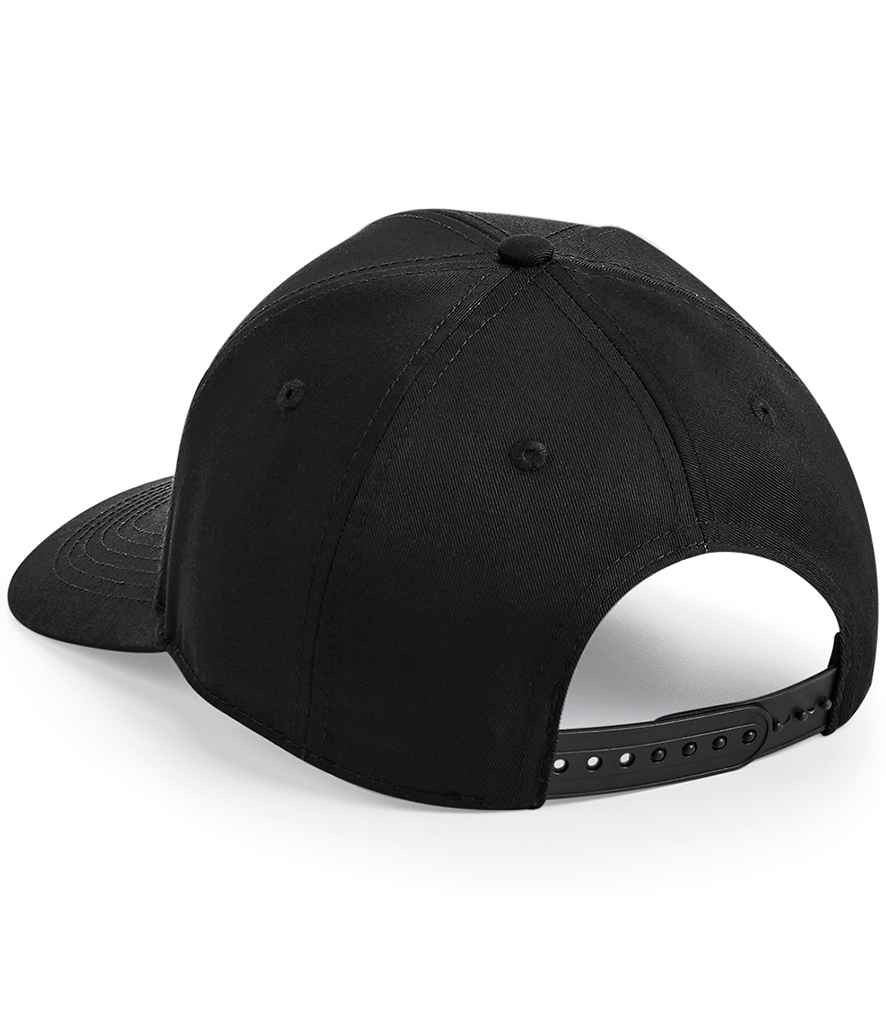 Beechfield Urbanwear 5 Panel Snapback Cap - Black