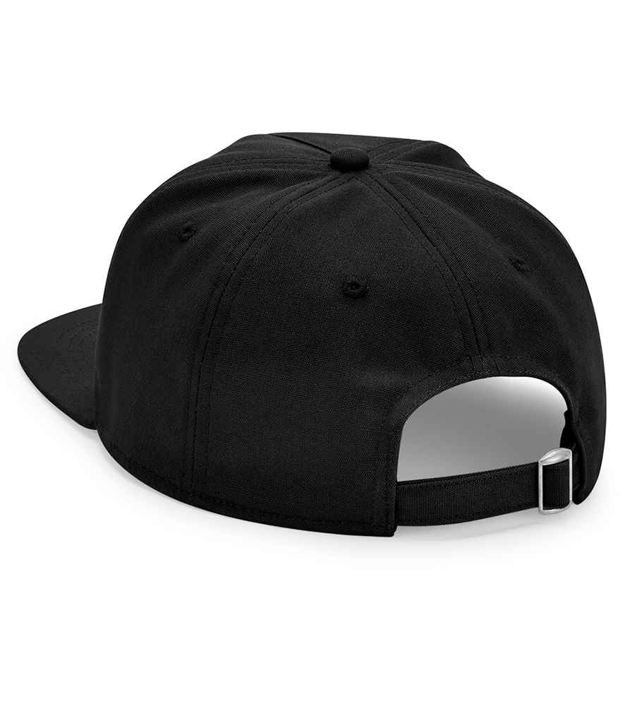 Beechfield Organic Cotton Unstructured 5 Panel Cap - Black