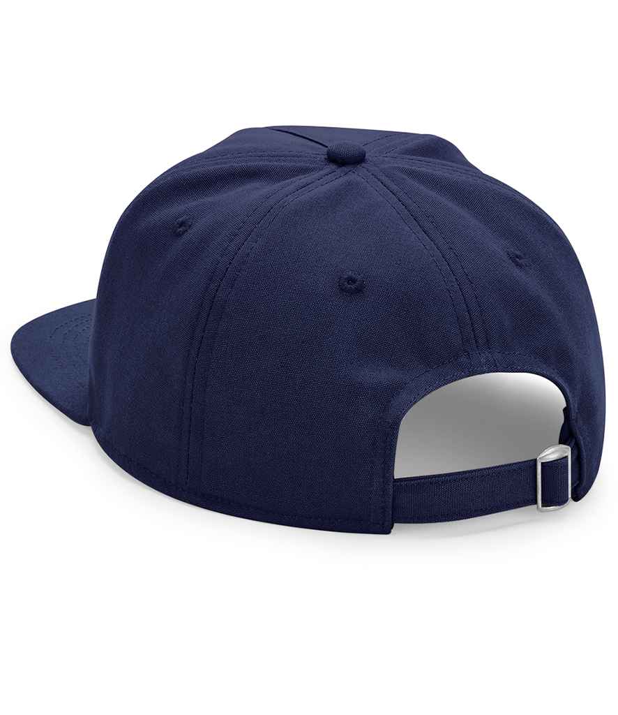 Beechfield Organic Cotton Unstructured 5 Panel Cap - Oxford Navy