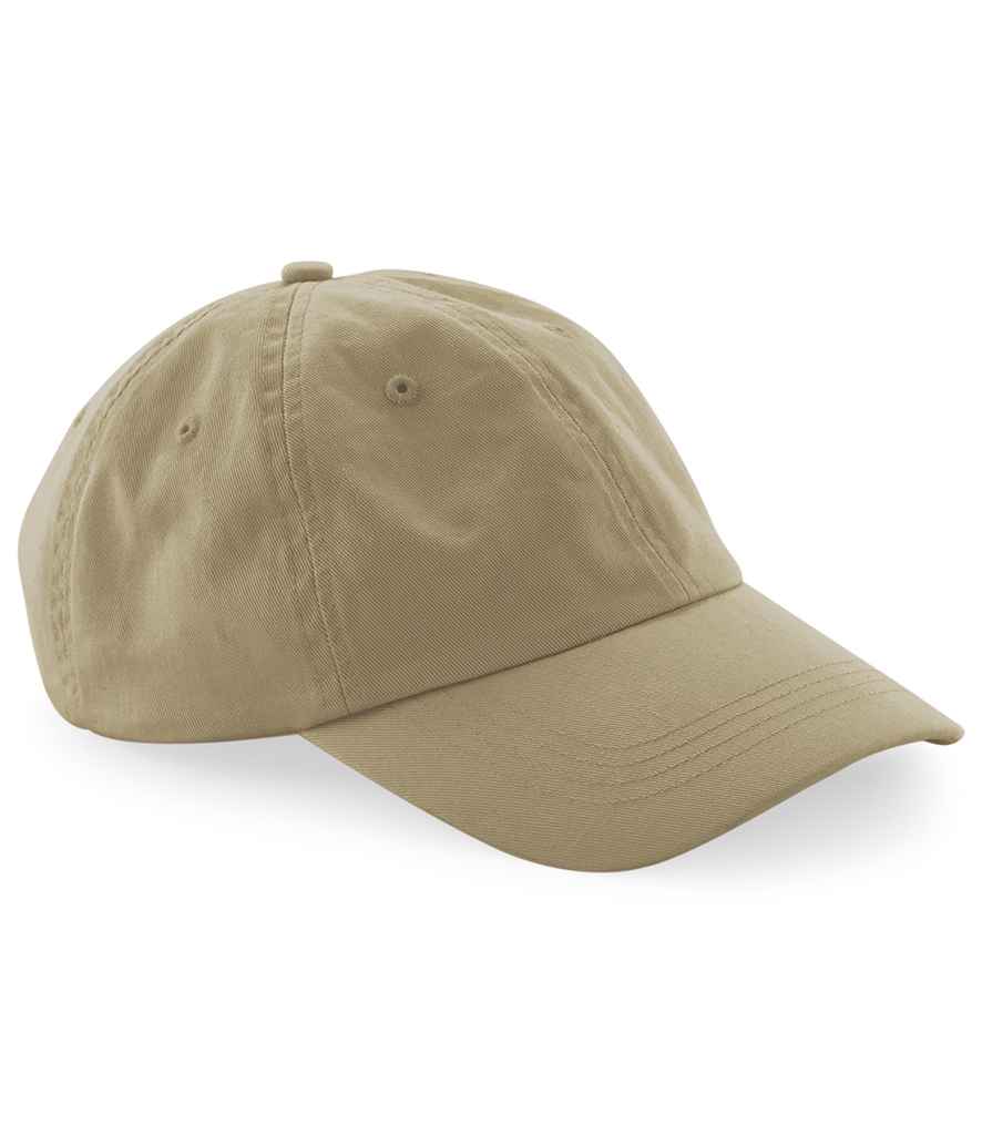 Beechfield Organic Cotton 6 Panel Dad Cap - Desert Sand