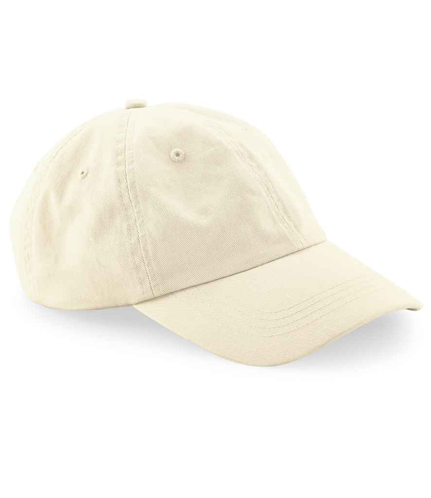 Beechfield Organic Cotton 6 Panel Dad Cap - Natural