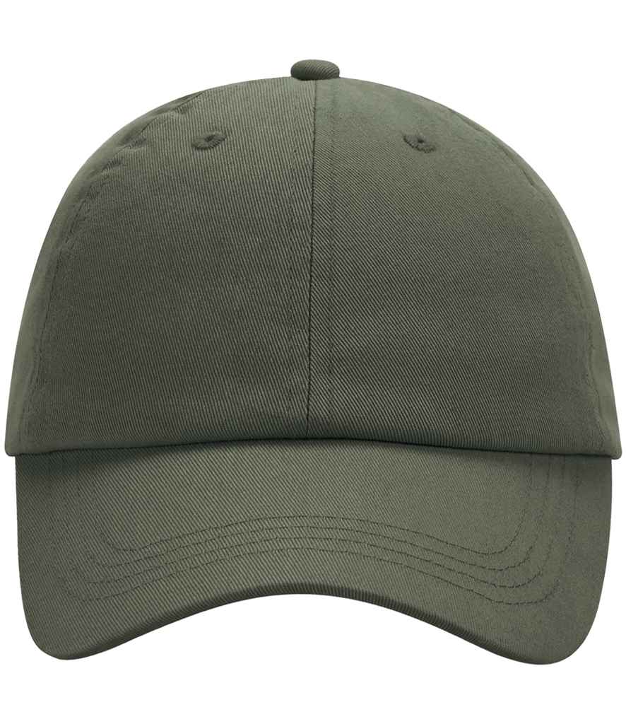 Beechfield Junior Low Profile 6 Panel Dad Cap - Olive Green