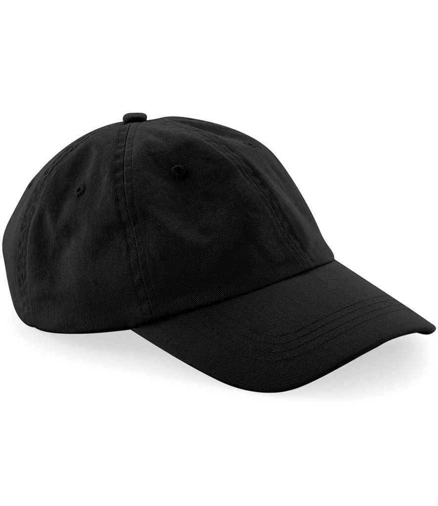 Beechfield Low Profile 6 Panel Dad Cap - Black