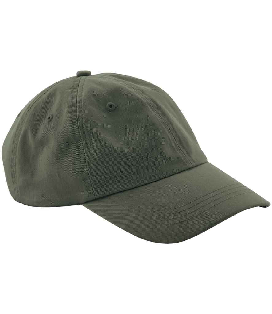 Beechfield Low Profile 6 Panel Dad Cap - Olive Green