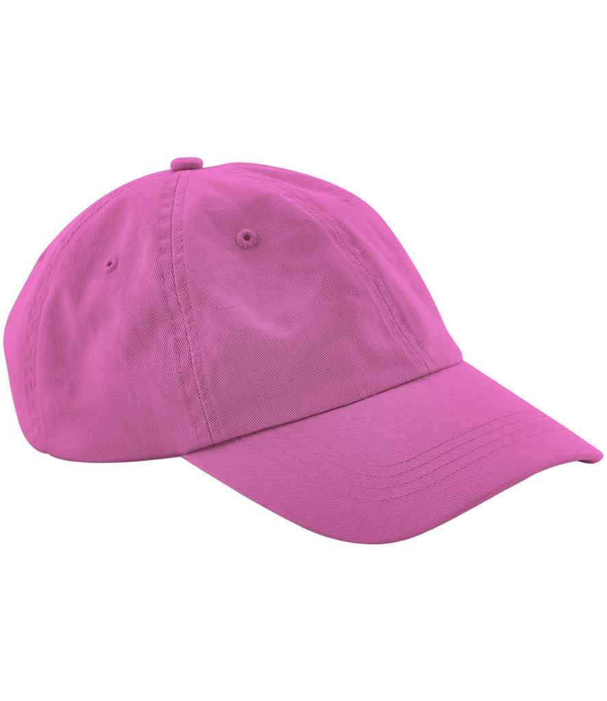 Beechfield Low Profile 6 Panel Dad Cap - True Pink
